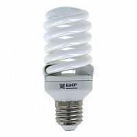 Лампа энергосберегающая FS-спираль 15W 2700K E14 10000h  Simple |  код. FS-T2-15-827-E14 |  EKF